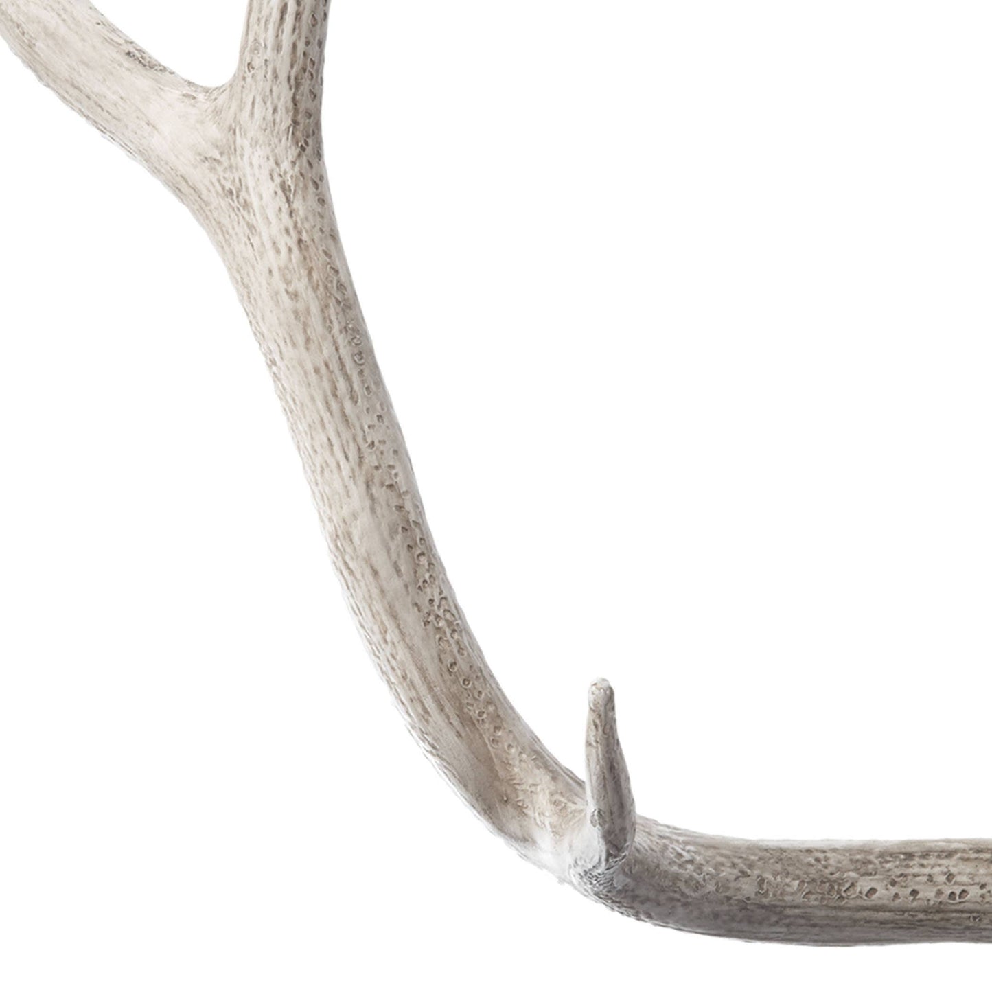 Weathered Resin Decorative Elk Antler