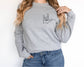 EMBROIDERED Love Sign Language Valentine's Day Sweater: White / Medium