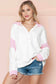 Wave Rib Contrast Top