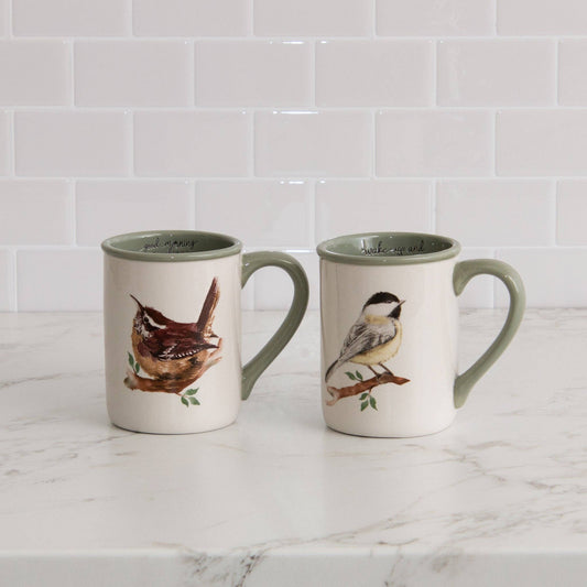 Birds On A Branch Mugs