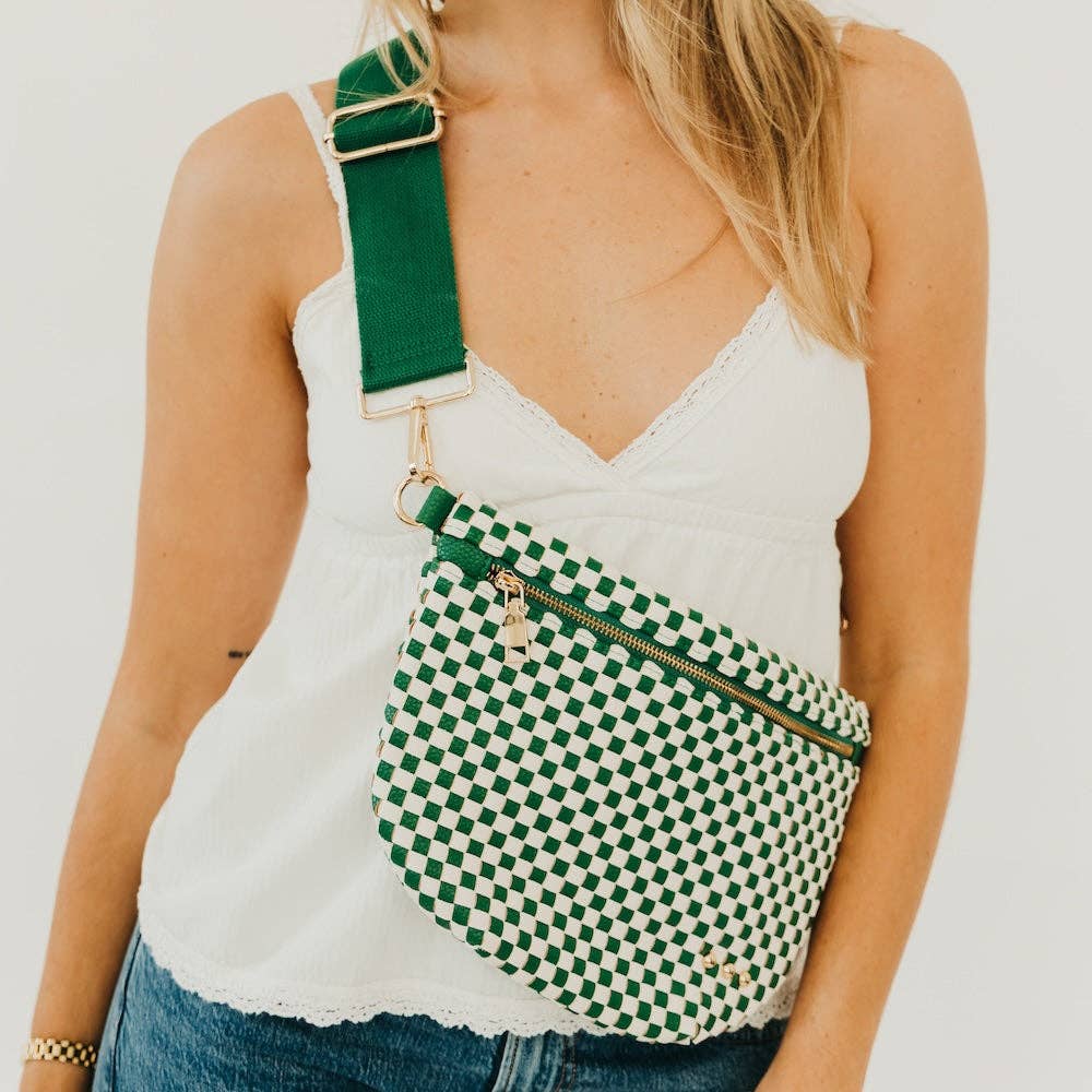 Westlyn Woven Bum Bag Wholesale -Brown