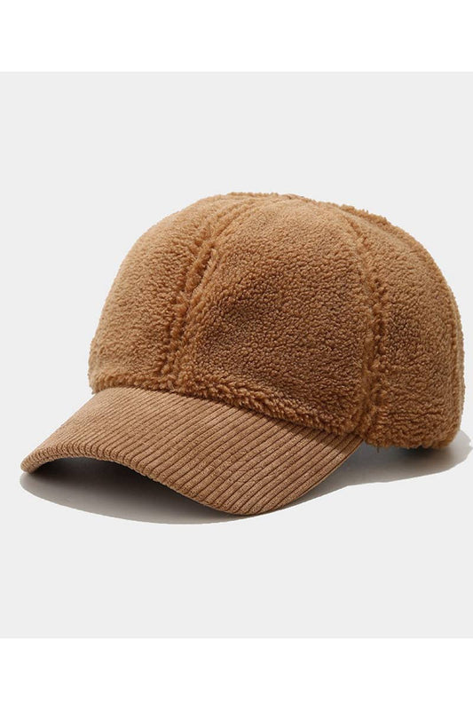 Wool Baseball Cap –  CAMEL