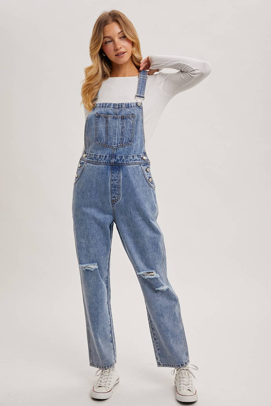 Denim Overalls