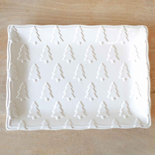 Balsam Lane Embossed Platter