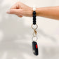 Silicone Beaded Keychain Wristlet - Midnight Glam