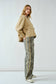 Leopard Slouchy Straight Jeans