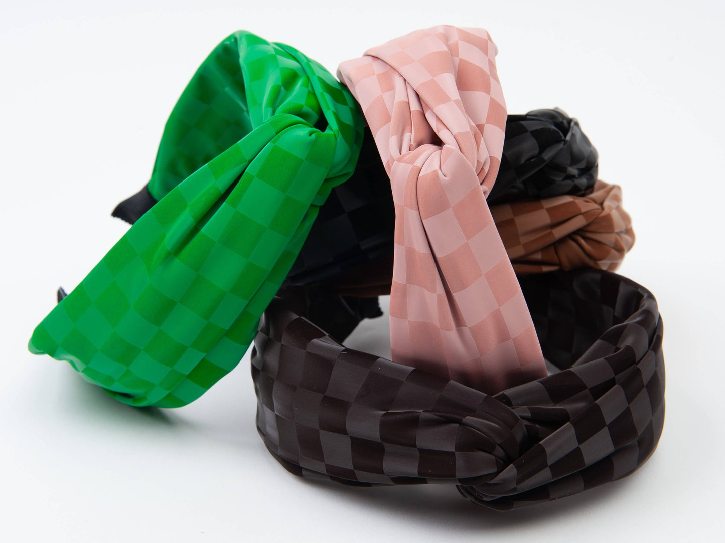 TWISTED CHECKERS HEADBANDS