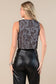Boots Stitch  Print V Neck Ribbon Vest