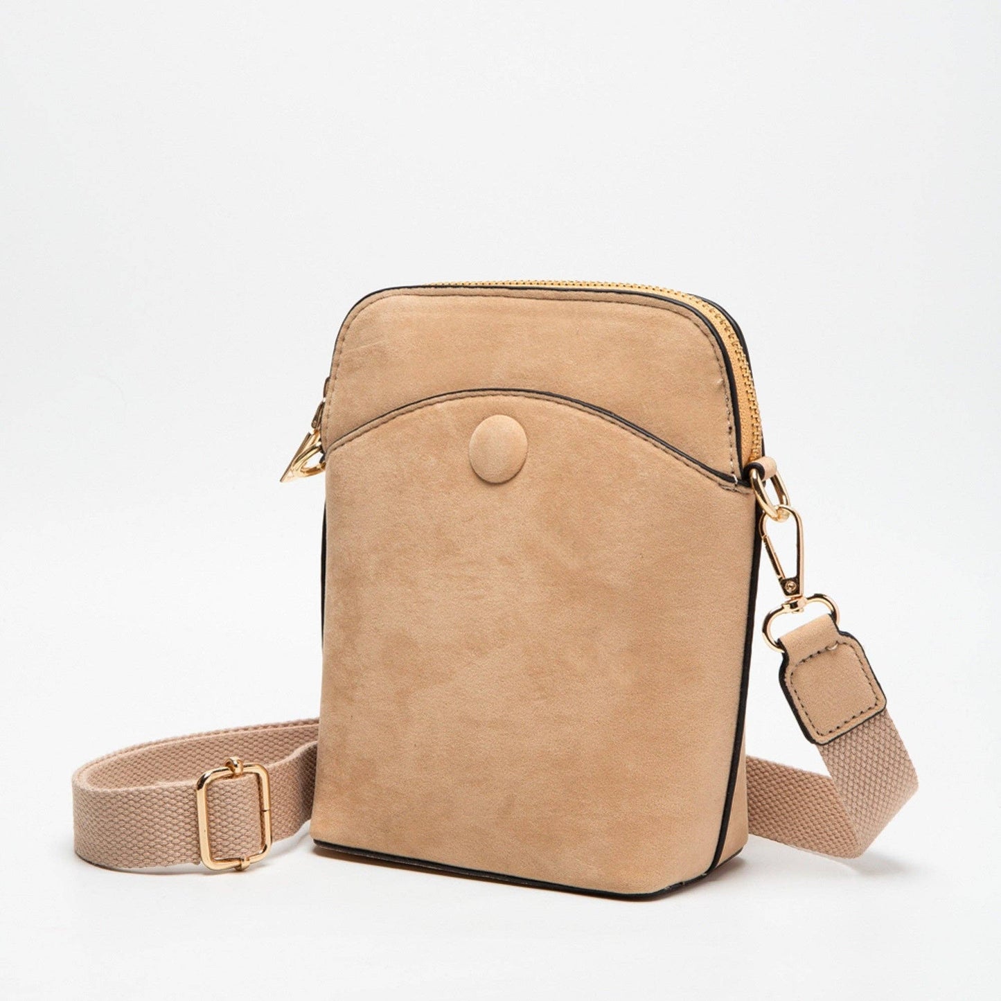 Tasia Mini Suede Crossbody Bag