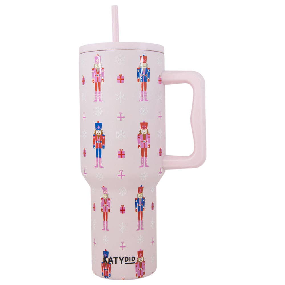 Nutcrackers Christmas Drink Tumbler