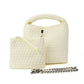 The Chloe | Small Woven Crossbody Tote