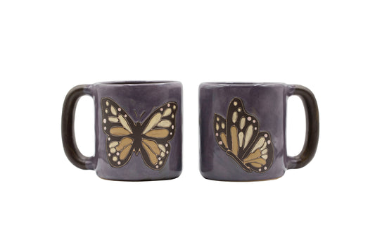 Mara Stoneware Monarch Butterfly Mug