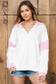 Wave Rib Contrast Top