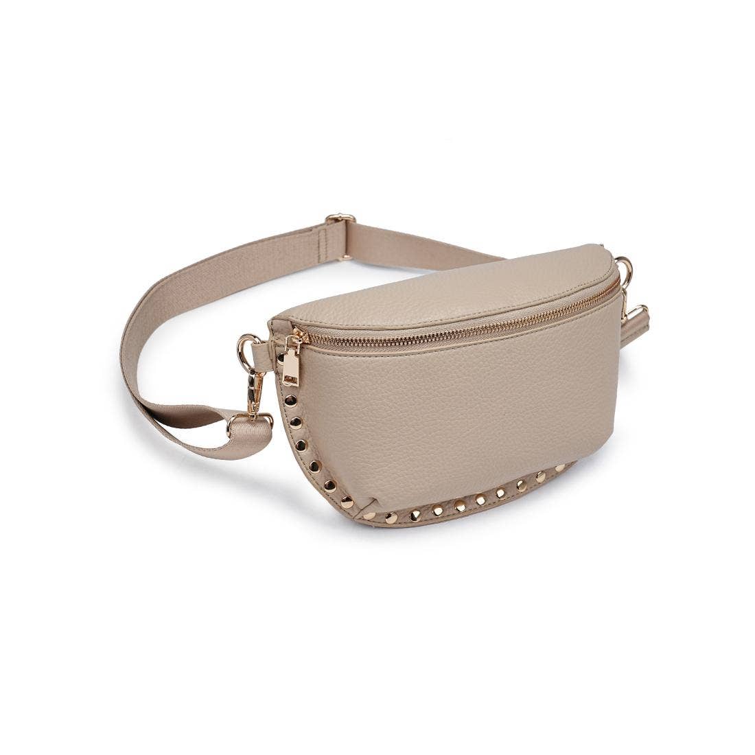 Gizelle Belt Bag: Stone
