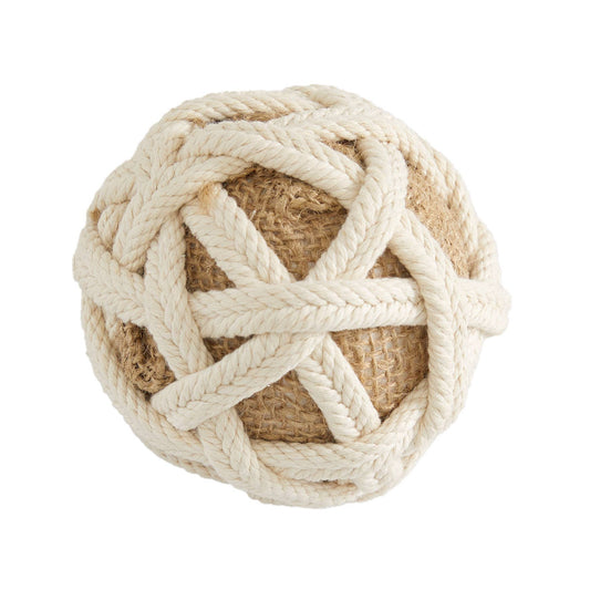 Jute Rope Woven Decorative Ball Orb