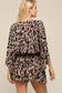 Leopard Printed Romper