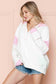 Wave Rib Contrast Top