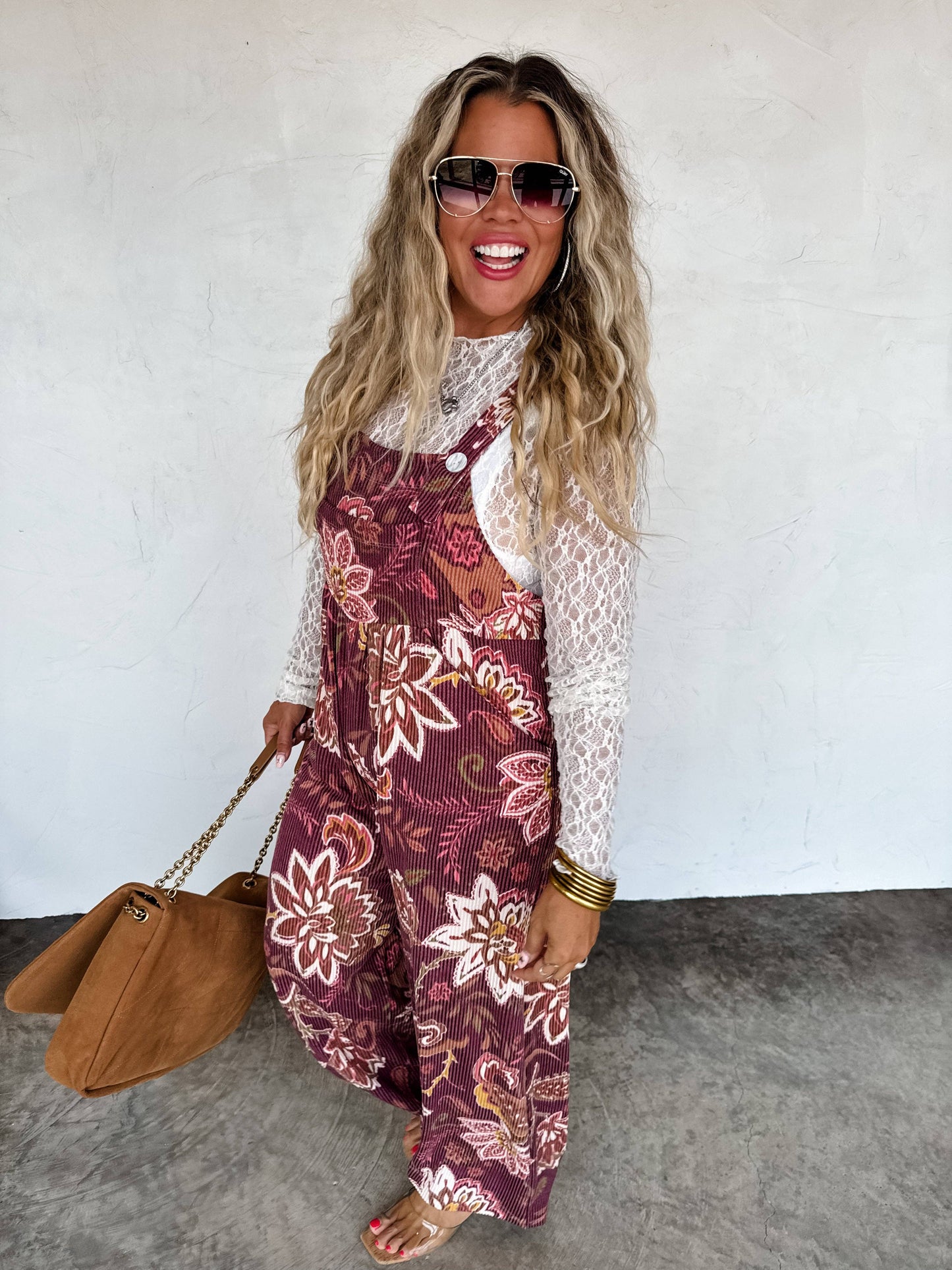 Karli Overalls - Cheetah