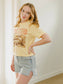 Pink Floyd Essex Butter Licensed Graphic Cropped Tee