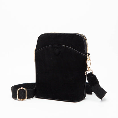 Tasia Mini Suede Crossbody Bag