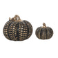 Gold & Black Pumpkins