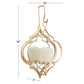 CosmoLiving Gold Metal Geometric Wall Sconce