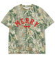 Merry Bow Holiday Christmas Camo Tee