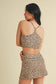 Leopard Print Racerback Crop Tank