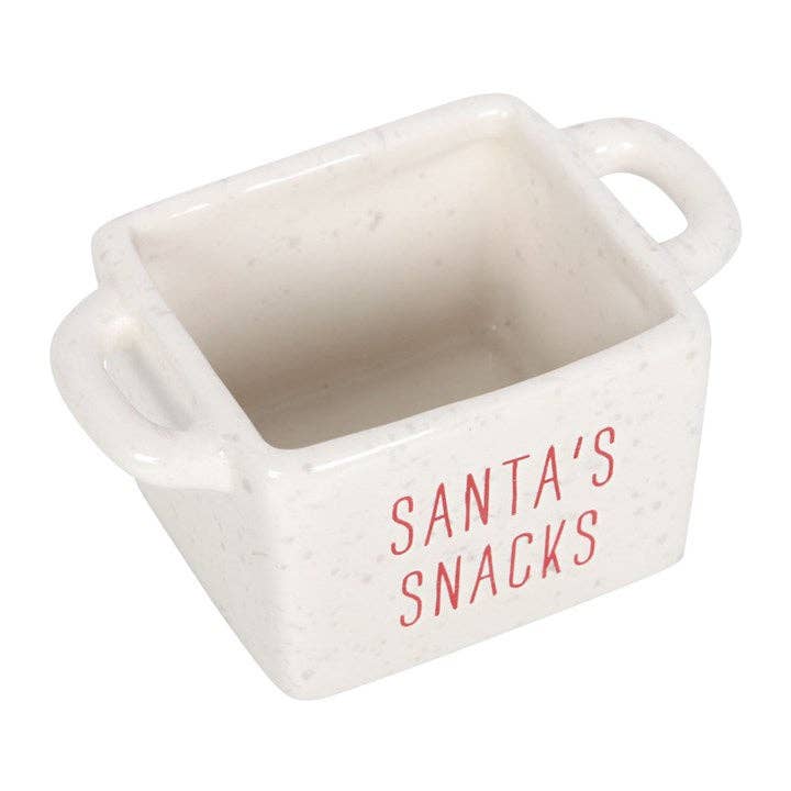 Ceramic Christmas Snack Bowls