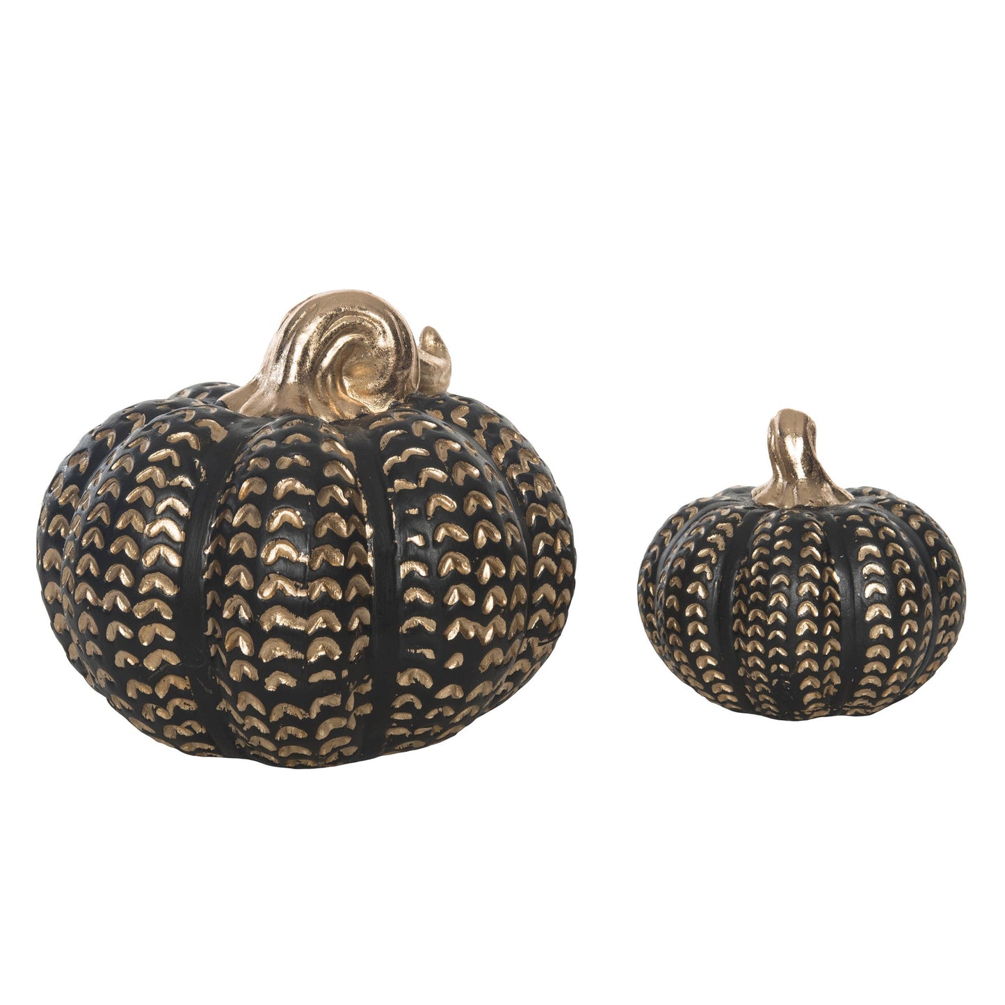 Gold & Black Pumpkins