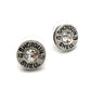 Bullet Shell Rhinestone Western Earring