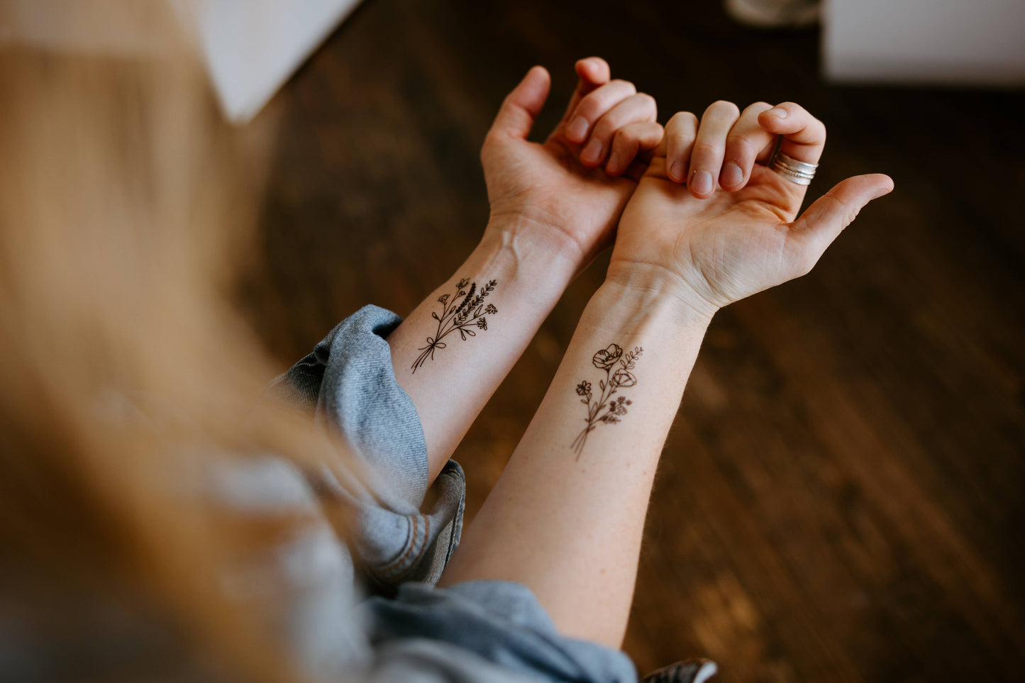 Wildflower Temporary Tattoos