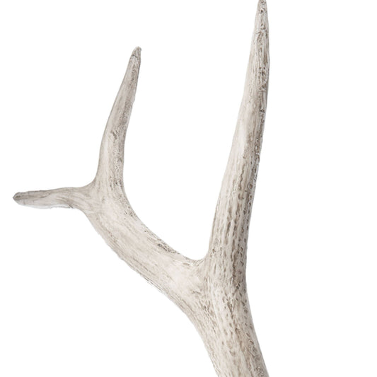 Weathered Resin Decorative Elk Antler