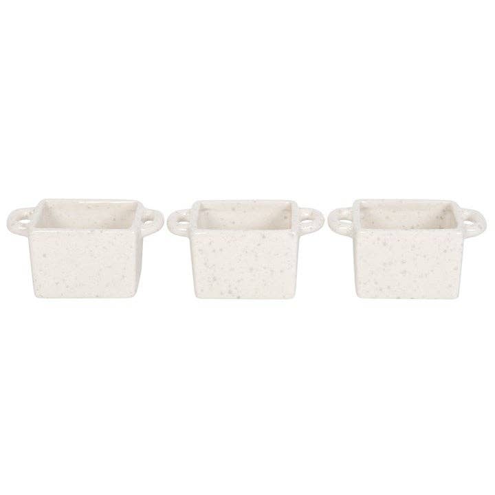 Ceramic Christmas Snack Bowls