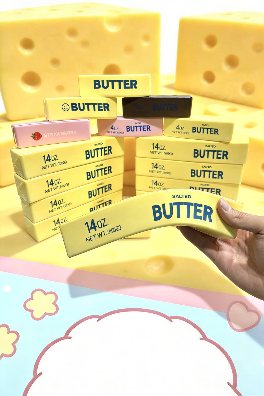 Jumbo squishy stress relief gian butter 
