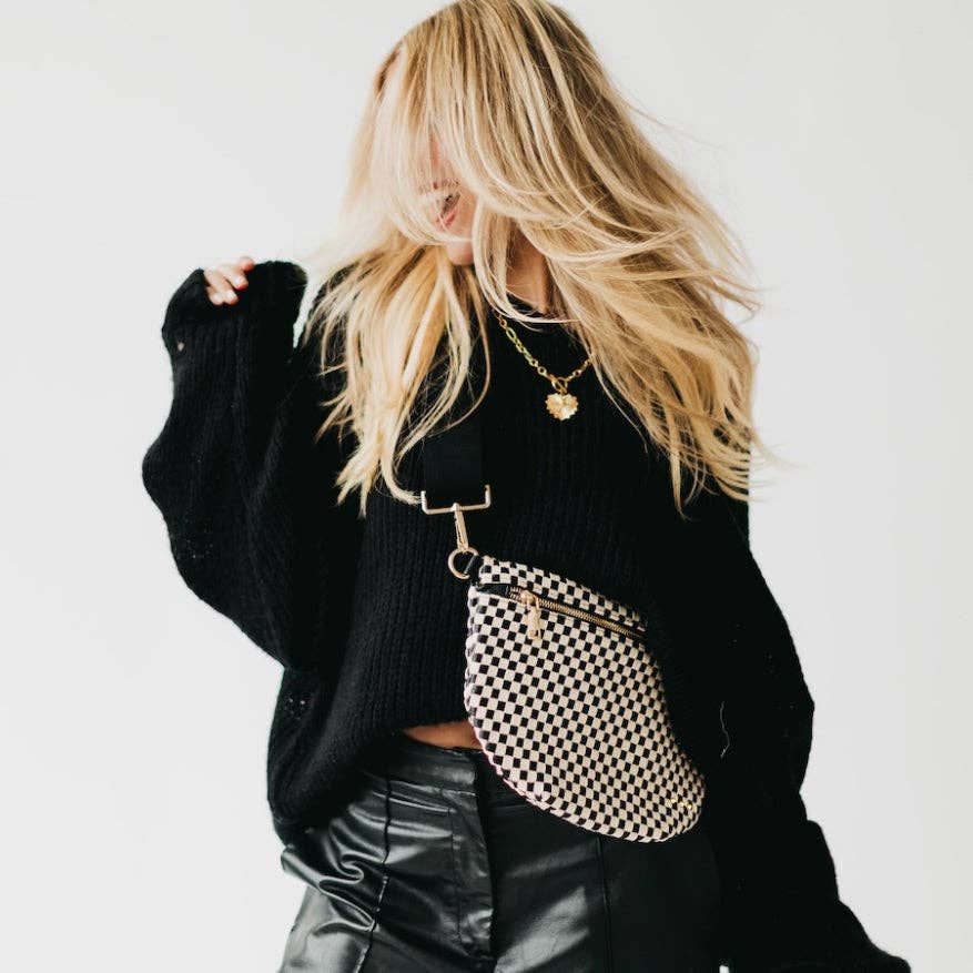 Westlyn Woven Bum Bag Wholesale -Brown