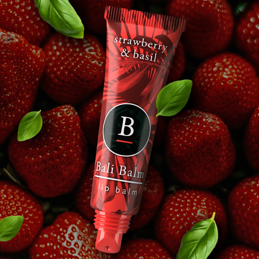 Luxury Strawberry & Basil Lip Balm