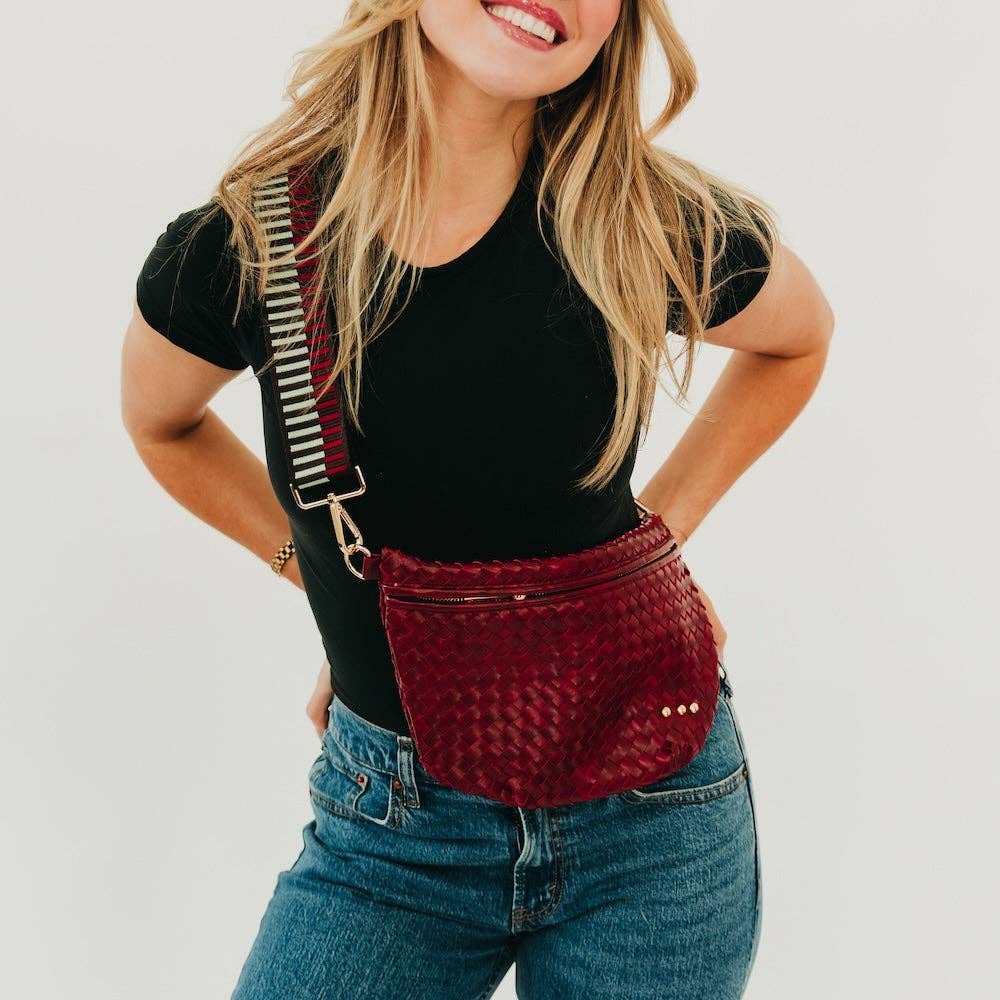 Westlyn Woven Bum Bag Wholesale -Brown