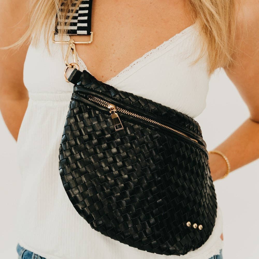 Westlyn Woven Bum Bag Wholesale -Brown
