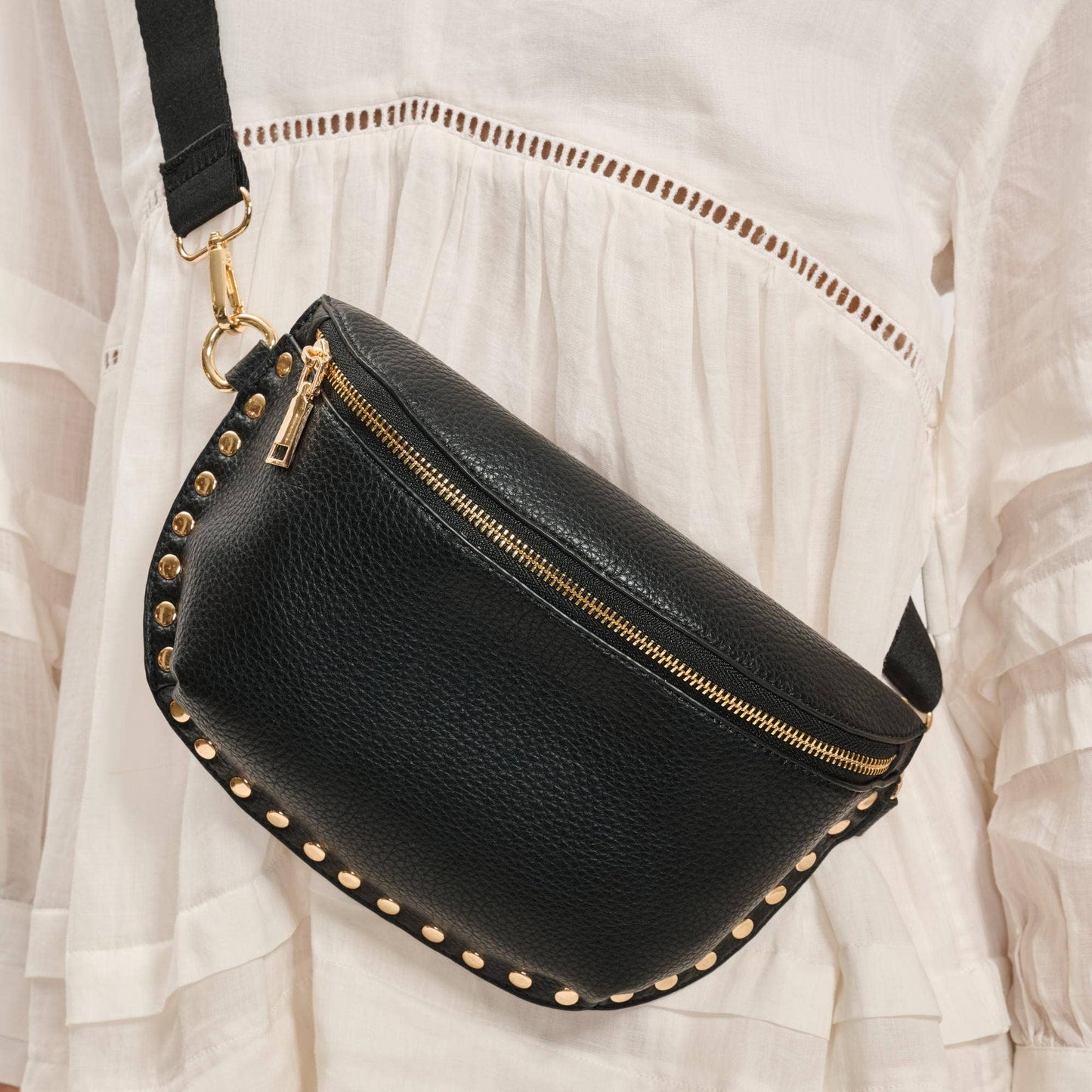 Gizelle Belt Bag: Stone