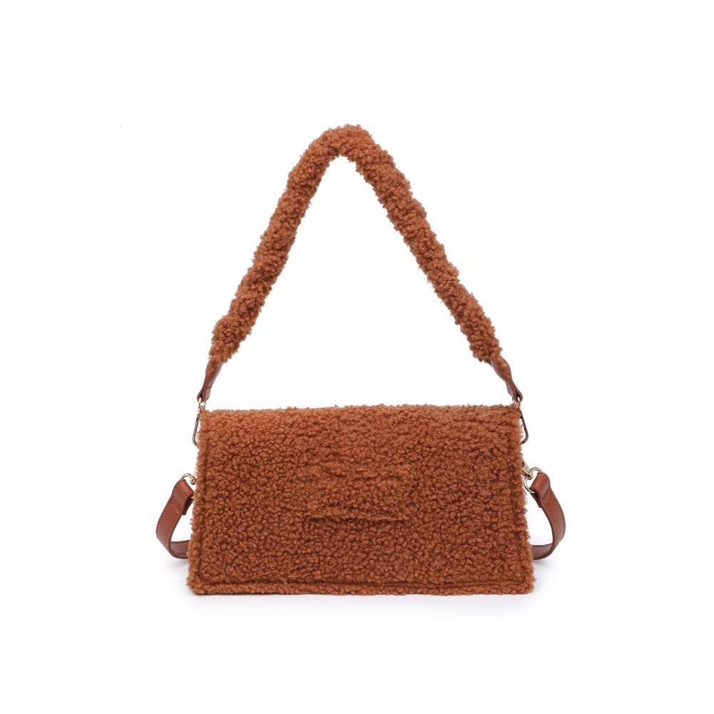 Fergie Sherpa Shearling East West Crossbody