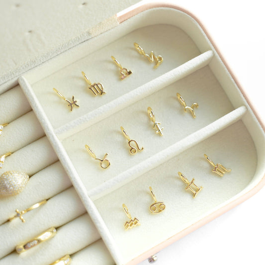 Zodiac Charms: Silver / Aquarius