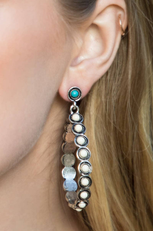 Bohemian Tear Drop Earrings