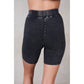 Mineral Washed Basic Bike Shorts