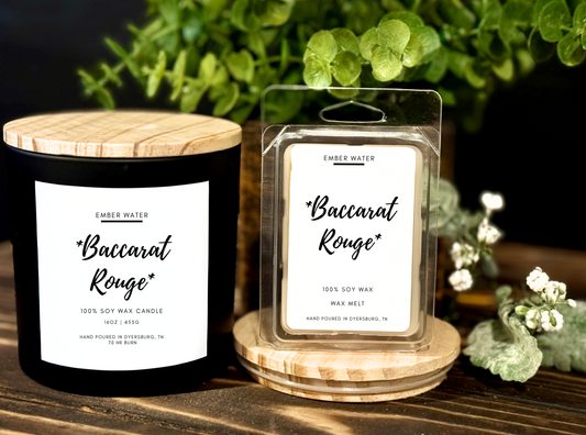 Baccarat 16 oz 100% Soy Candle