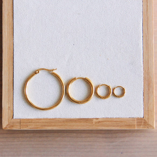 Stainless Steel Creole 20mm “Basic”