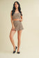 Leopard Print Racerback Crop Tank