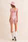 Chain-Mail Disc Paillette Dress