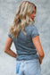 Star Frilled Hem Top