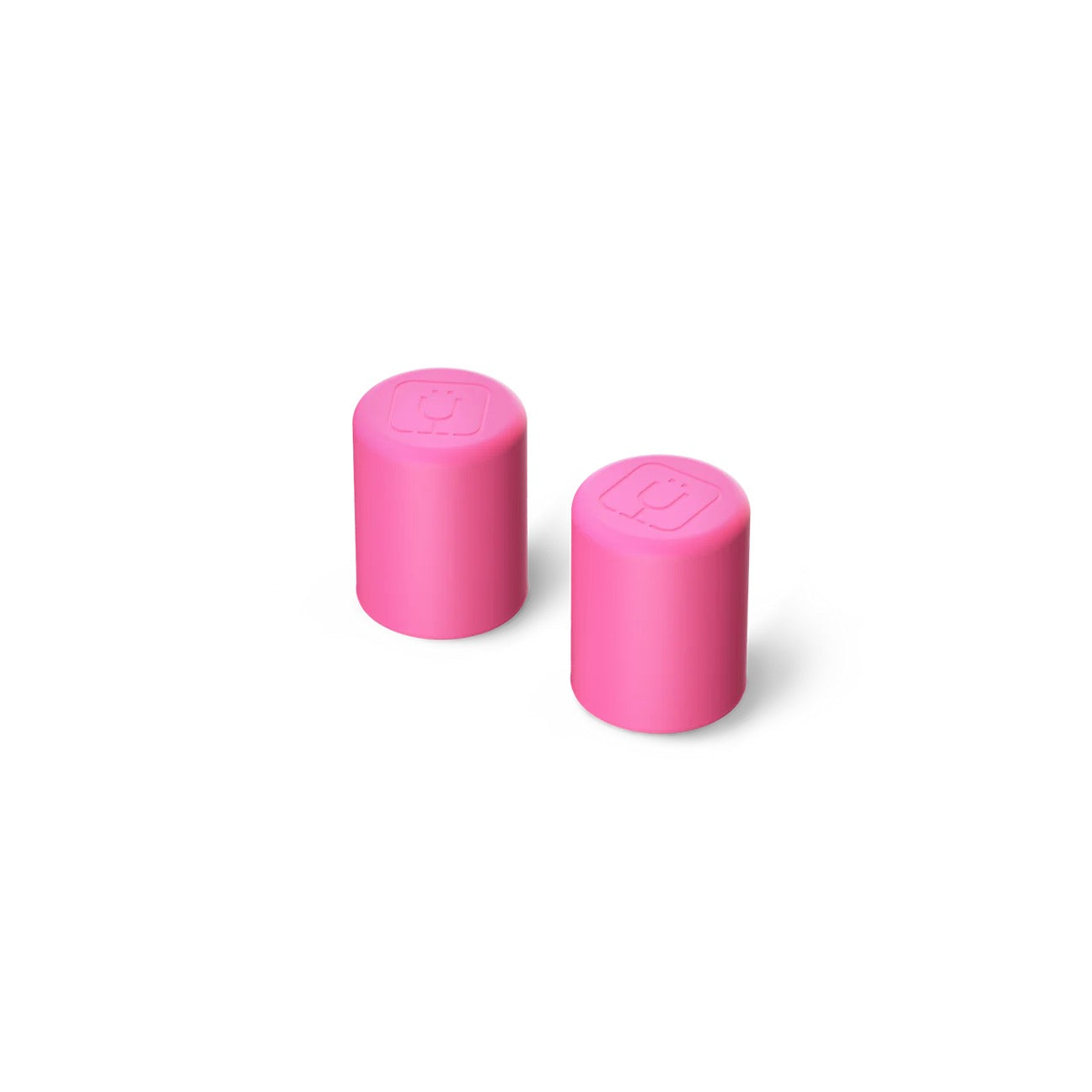 BruMate -ERA MAGNETIC STRAW COVER | NEON PINK | 2-PACK